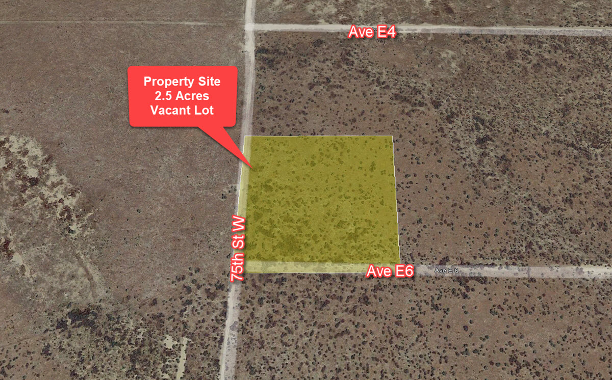 2.5 Flat Acres in Antelope Acres