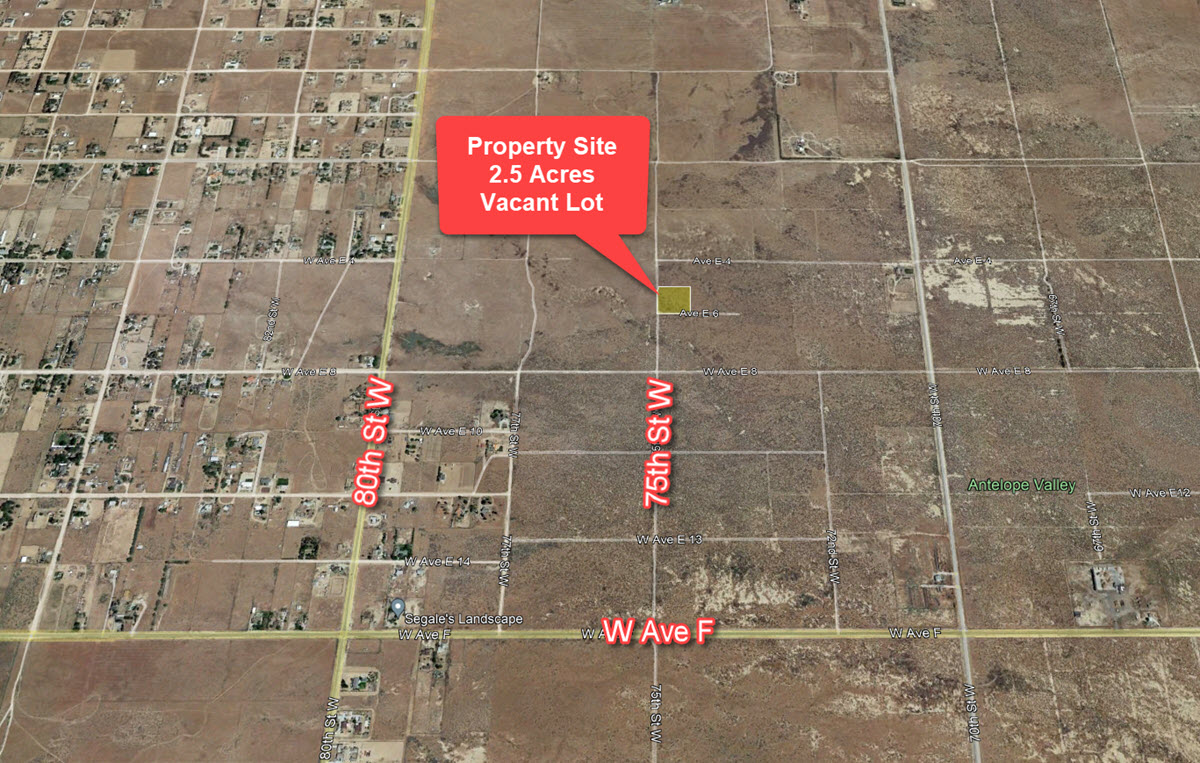 2.5 Flat Acres in Antelope Acres