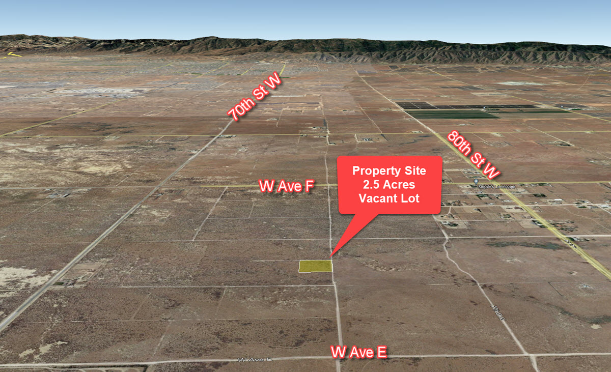 2.5 Flat Acres in Antelope Acres