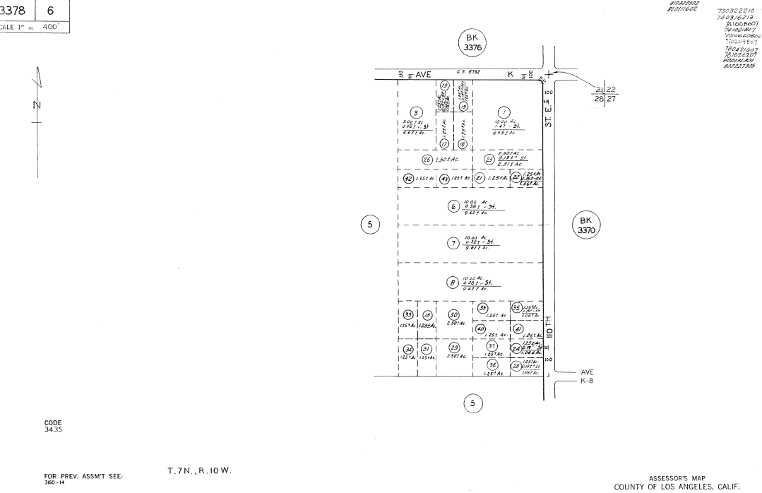 Parcel map 3378-006-015